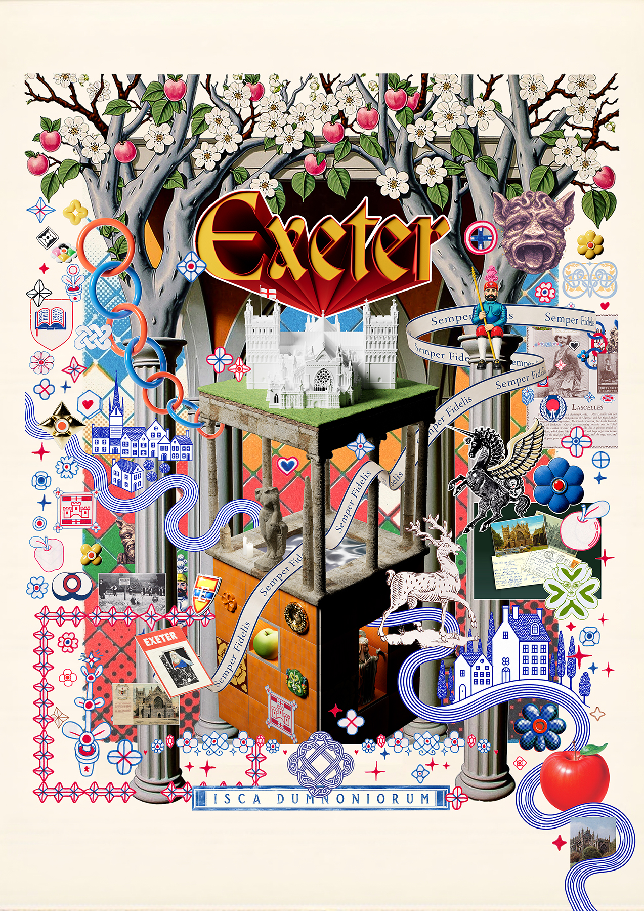 The City of Exeter print